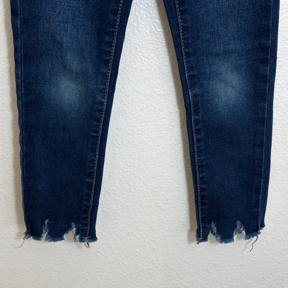 Joe’s Jeans Dark Wash Raw Hem Denim Jeans